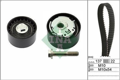 Zahnriemensatz INA 530 0536 10 LADA KALINA Kombi (1117) 1.4 2008-2013