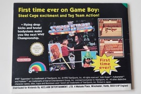 NES WWF WRESTLEMANIA STEEL CAGE CHALLENGE NINTENDO VIDEO GAME, BOX  MANUAL UK