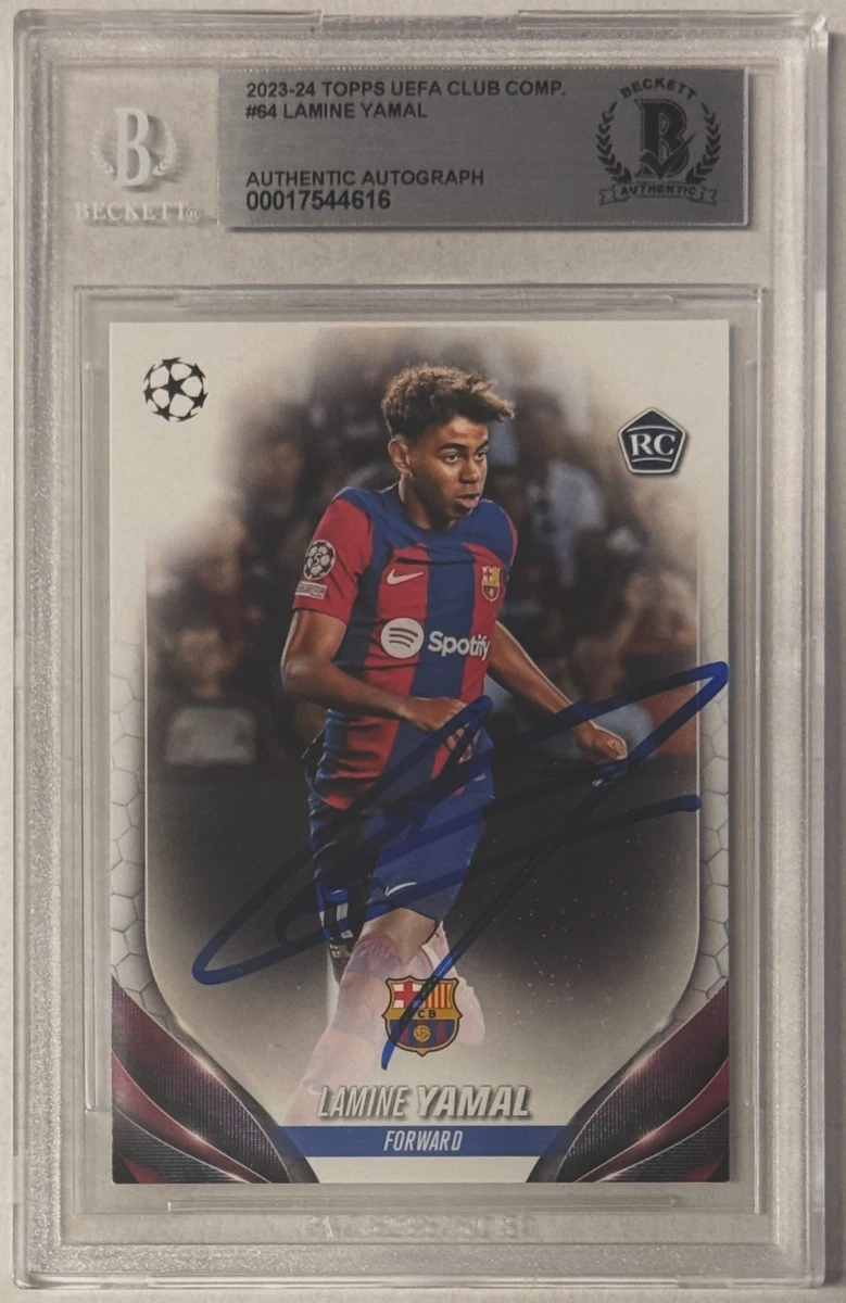 Topps Soccer FC Barcelona Autographed Sports Trading Cards