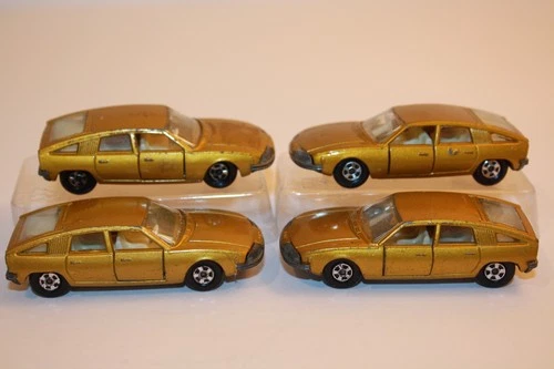 Four (4) 1969 Vintage Matchbox Lesney Superfast BMC 1800 Pininfarina Cars #56