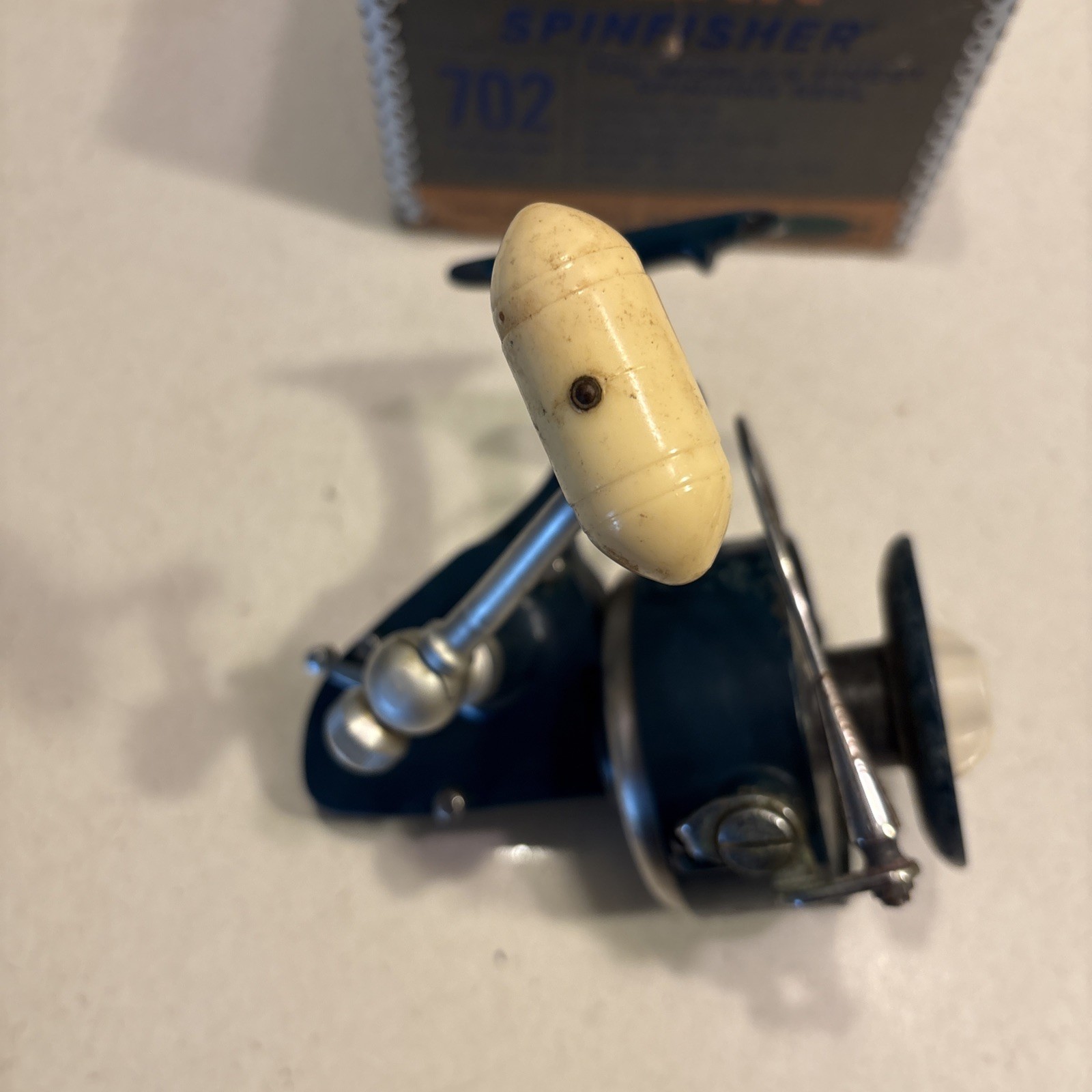 Vintage PENN SpinFisher 702 “GREENIE” Fishing Reel, 1971-1978 - One Owner