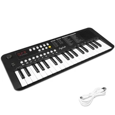 37-Key Electronic Keyboard Portable Digital Piano  Learning USB Stool Memory