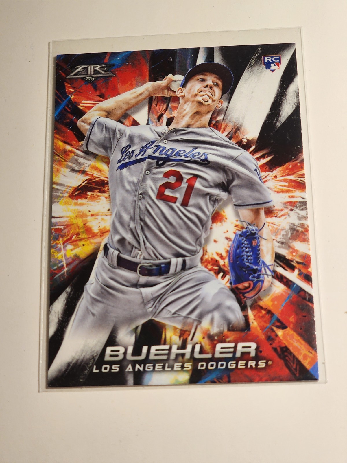 2018 Topps Fire - Walker Buehler #139 (RC)