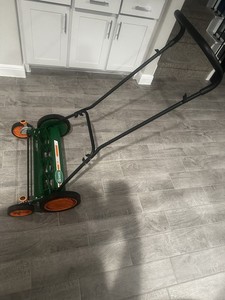 Scotts 20" Manual Walk Behind Reel Lawn Mower no grass catcher