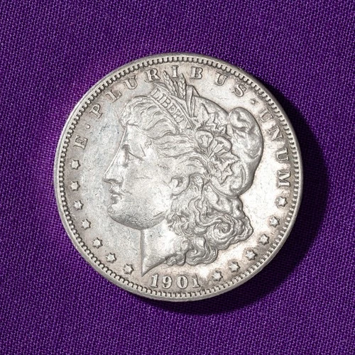 1901 O Morgan Silver Dollar 90% Silver VF Very Fine