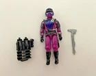 1987 Gi Joe ARAH Techno-Viper Action Figure with Backpack and Hammer Arm