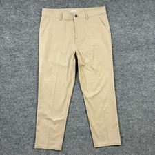 32 Degree Cool Mens Pants Size 32 Beige Stretch Performance Outdoor Mid Rise