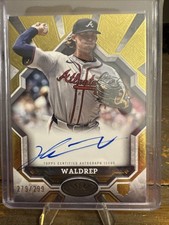 2025 Topps Tier One - Breakout Autographs Hurston Waldrep #BOA-HW /299 (AU, RC)