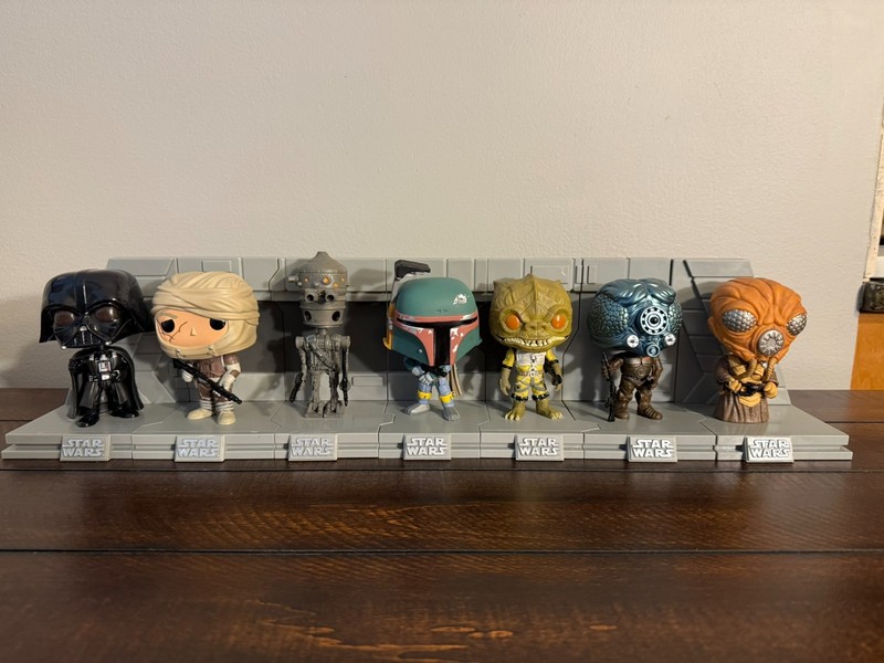 Funko Pop! Deluxe: Star Wars - Bounty Hunters Collection LOT Used