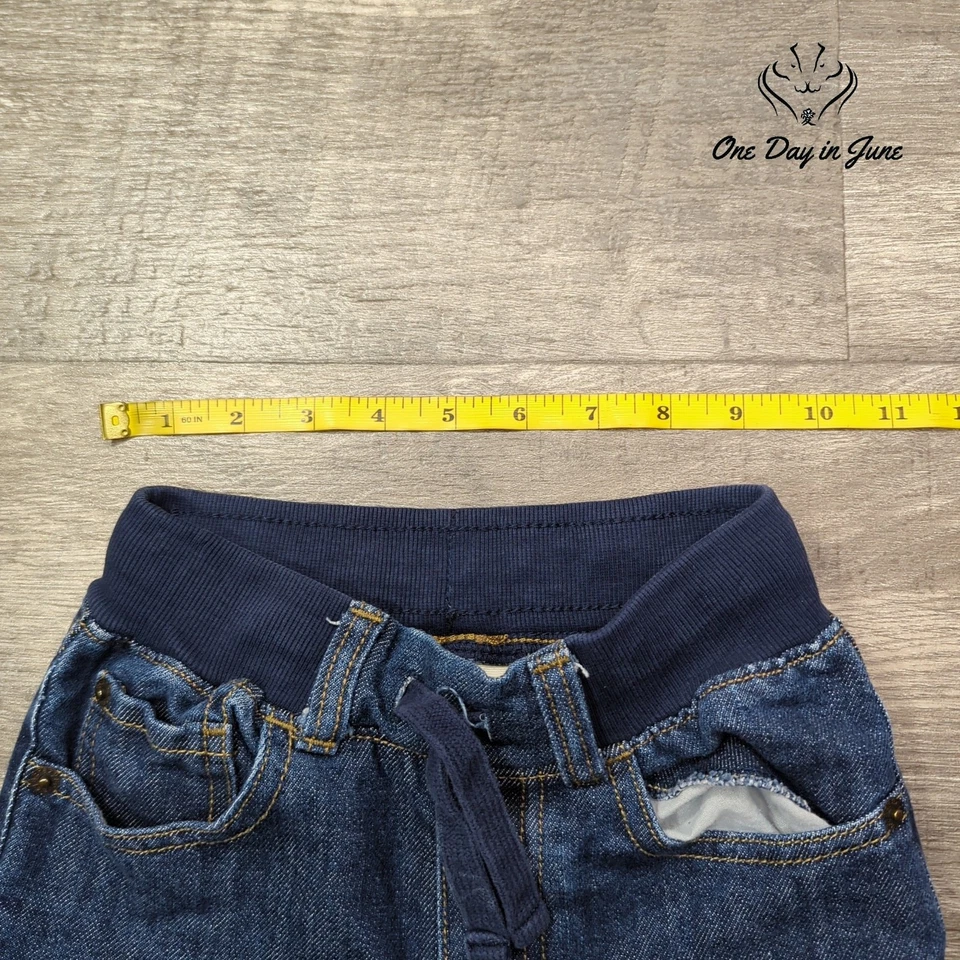 Pantalones de mezclilla Crazy8 con cordón de pierna recta talla 6 Foto 3 de 4