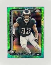 2025 Topps Chrome NFL - Reed Blankenship #/99 Green Refractor Eagles Color Match