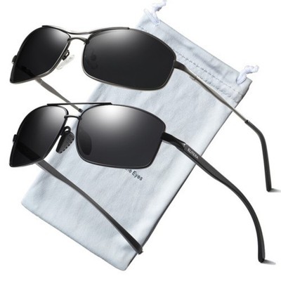 2PCS Men Women Polarized Sunglasses Driving Sports Outdoor Glasses Shades UV400