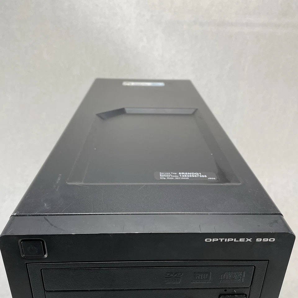 Dell Optiplex 990 MT Intel Core i7-2600 3.40 GHz 4 GB Ram DVDRW No HDD No OS - Image 2 of 4