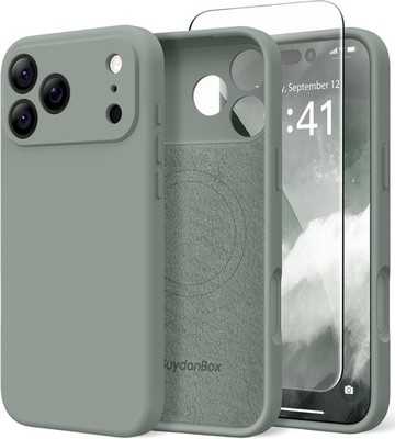 Magnetic for iPhone 17 Pro Case, 17 Pro, Calke Green
