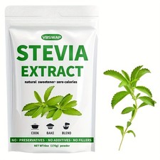 Stevia Powder 6oz 1062 Servings Green Leaf Extract Zero Calorie Natural Sugar
