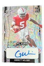 Leaf 2022 Flash Garrett Wilson Rookie Autograph Silver Kaleidoscope 18/30