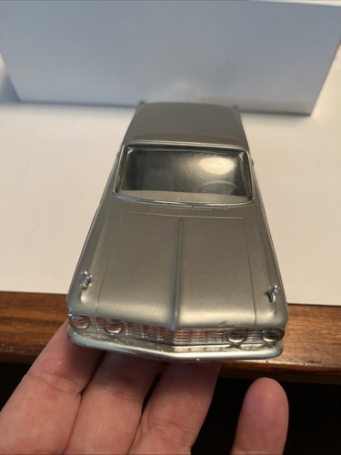 1961 Mercury Comet Plastic Promo Model 1/25 Scale Silver - Picture 7 of 10