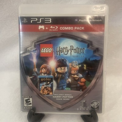 Lego Harry Potter Years 1-4 + Sorcerers Blu Ray Combo Pack (PS3 PlayStation 3) 