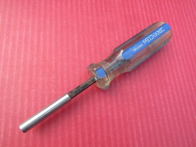 MASTER MECHANIC Hand Magnetic 1/4'' Bit Screwdriver Driver 6-Point 7.25'' Long