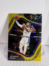 2021-22 Panini Select - Courtside Kendrick Nunn #237 Gold Shimmer Prizm /10