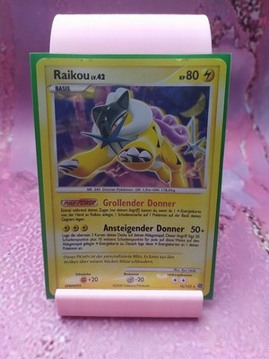 Pokémon Karte Raikou Lv.42 16/132 Cracked Ice Holo Deutsch