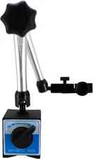 Indicator Holder Adjustable Magnetic Base Clamping Hole 8mm Max Pull 132lbs/60kg
