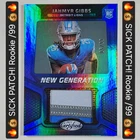🔥 2023 PANINI CERTIFIED NEW GENERATION JAHMYR GIBBS ROOKIE RC DETROIT LIONS/99