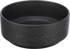 Ciotola per Cani in Ceramica BE NORDIC 1200 Ml Nero – Moderna Ciotola per Cani D