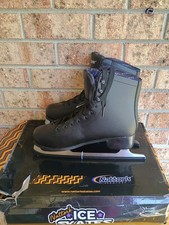 Nattork Figure Ice Skates Skate Womens 10 / Men's 9 Black Unisex With Box