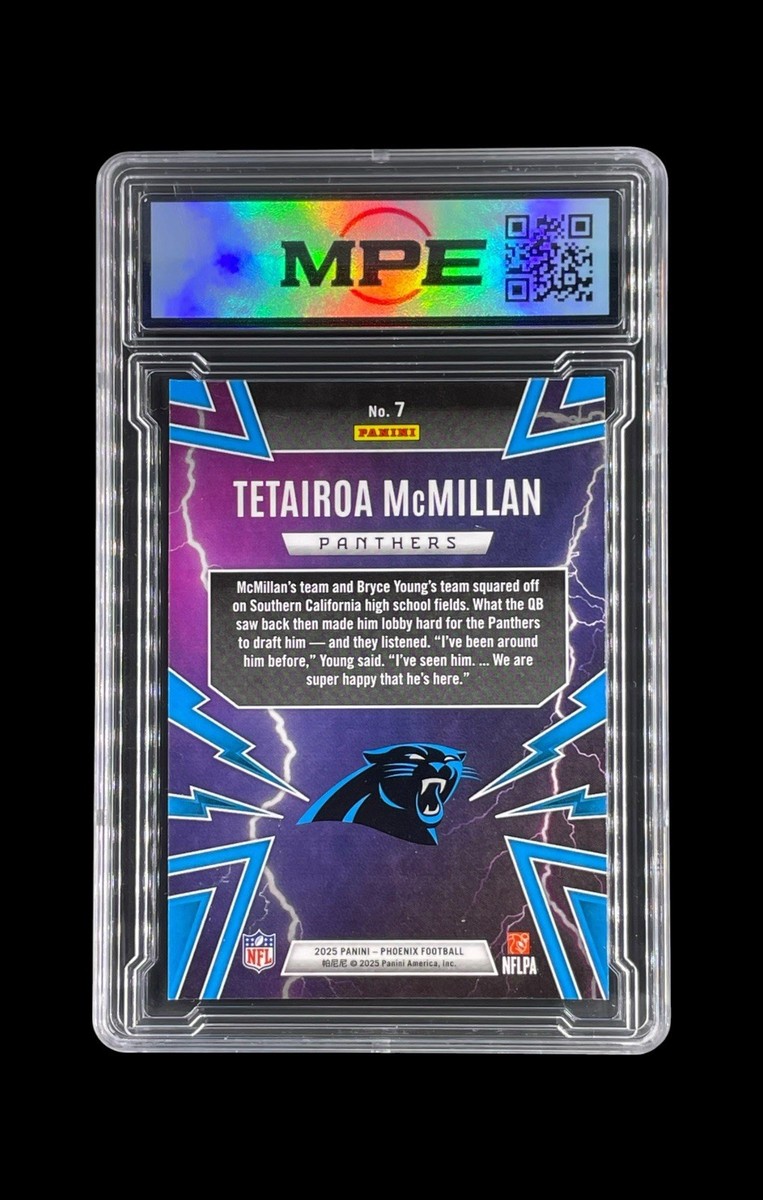2025 Panini Phoenix - Thunderbirds Tetairoa McMillan #7 (RC) for