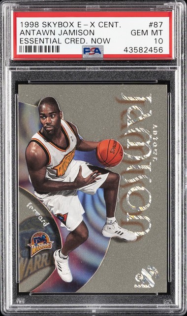 1998 Skybox E-X Century #87 Antawn Jamison Rookie RC #/87 PSA 10