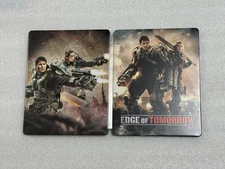 Edge Of Tomorrow Custom Made G2 Steelbook/SteelUp Case For Movie (No Disc) New