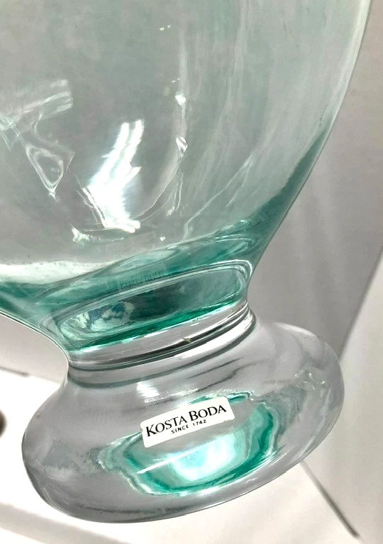 Jarrón grande Kosta Boda "SERPIENTE" de Monica Backstrom "TAL CUAL" 10" Foto 4 de 4