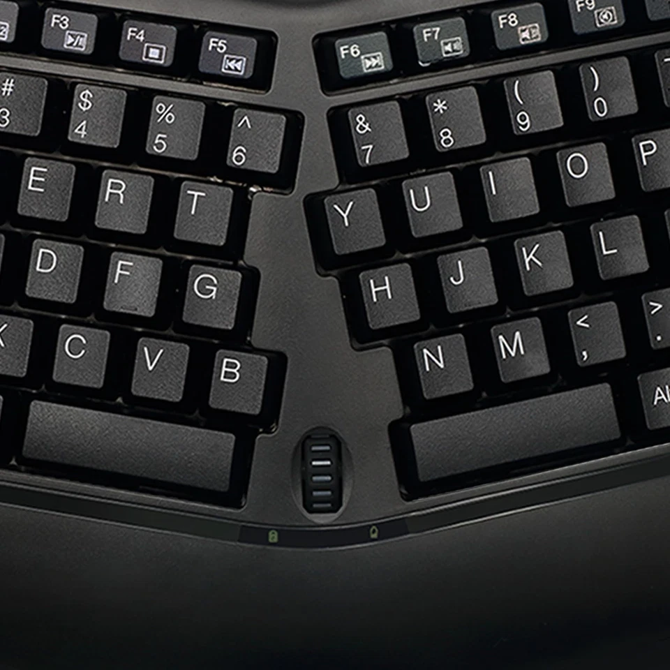 WKB-1150CB Tru-Form Wireless Ergo Mini Keyboard & Mouse Combo, Ergonomic & Co... - Image 3 of 4