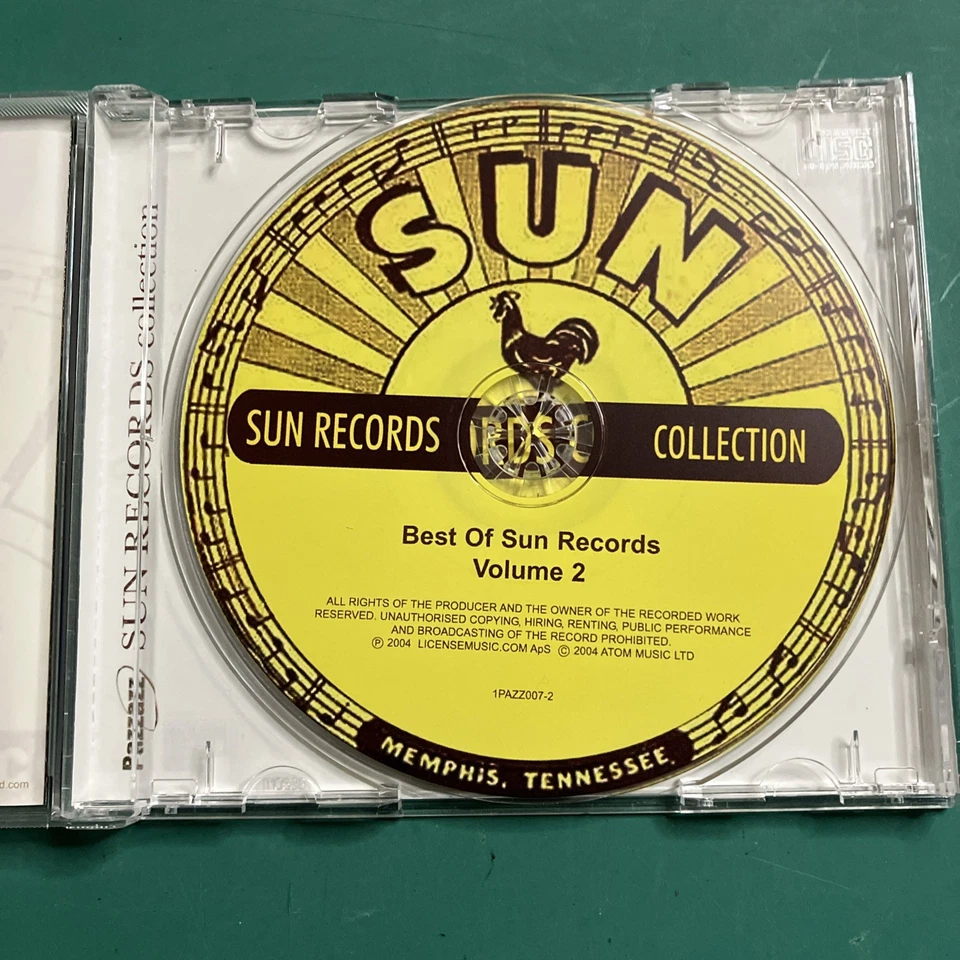 Best Of Sun Records, Volume 2 - Various Artists CD. 2005. Lewis/Cash. VERY GOOD. Foto 4 de 4