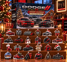 HOT Dodge Holiday Advent Calendar Gift For Car Lovers And Auto Lovers GT592