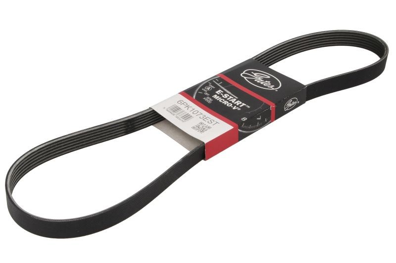 Fits GATES GAT6PK1073EST V-ribbed Belt GAT6PK1073EST Multi-V-belt (6PK1073) fit