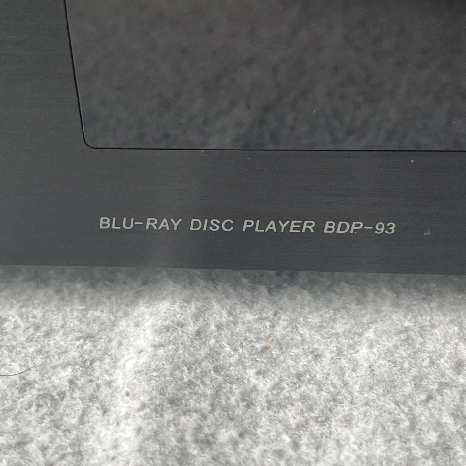 Reproductor Blu-ray Oppo BDP-93 con Control Remoto Original HDMI y Cable de Alimentación Probado Foto 3 de 4