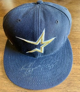 Houston Astros Shane Reynolds Signed New Era  Baseball Hat  with COA