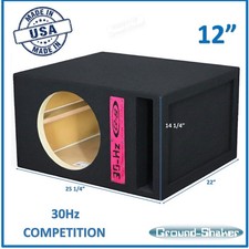 12" Single Ported Box 12" Sub Box Ground Shaker Subwoofer Enclosure Speaker Box