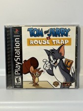 Tom and Jerry in House Trap (Sony PlayStation 1, 2000) CIB - Tested & Working!
