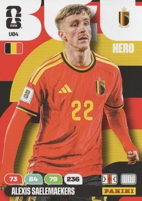 Panini FIFA World CUP 2026  UPDATE U4  Alexis Saelemaekers