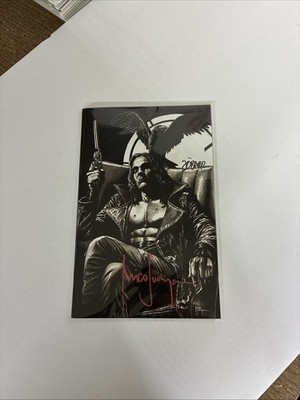 2 x SIGNED O'Barr Suayan THE CROW HALLOWEEN NYCC VIRGIN VARIANT LTD 300 NM COA