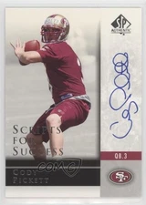 2004 SP Authentic Scripts for Success Cody Pickett #SS-CP Rookie Auto RC 0nz0