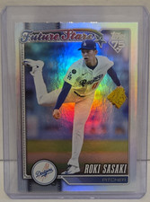 2026 Topps Series 1 Roki Sasaki Future Stars Rainbow Foil Card (#66)
