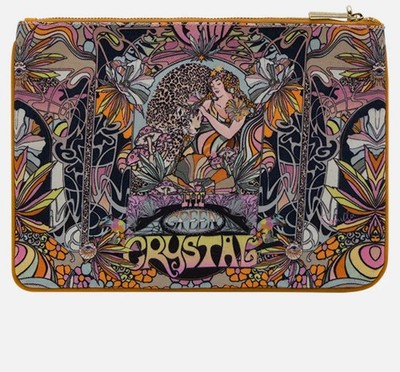 NWT CAMILLA ''DAY TRIPPING CANVAS CLUTCH RRP $119 SOLD OUT RARE 