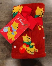 DISNEY Winnie The Pooh Christmas Kitchen Hand Towel 2-pack 16" x 28"
