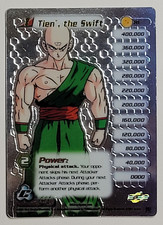 DBZ - 1x Tien The Swift R1 - NM Foil Redemption Promo - Dragonball Z - Cell Saga