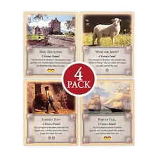 Bonus Card Replacement Multi Pack Pieces compatible with Settlers of Catan