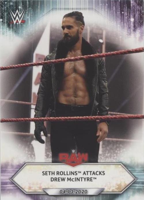 2021 Topps WWE - Seth Rollins #56 - 1 of 1